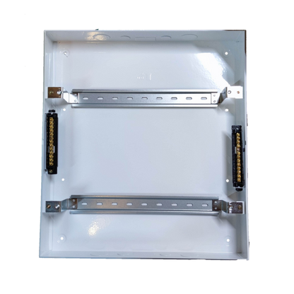 Panel Board 50A 1Pole Main with 35 Branches 1 Pole Miniature Circuit Breaker,  Distribution Box Metal Base with Himel Circuit Breakers and Bus Bar Metal Base ( ZY) Himel