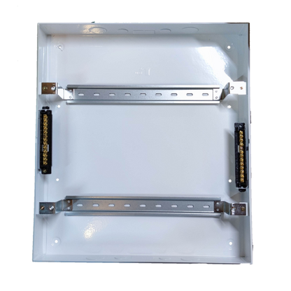 Panel Board 63A 1Pole Main with 35 Branches 1 Pole Miniature Circuit Breaker,  Distribution Box Metal Base with Himel Circuit Breakers and Bus Bar Metal Base ( ZY) Himel