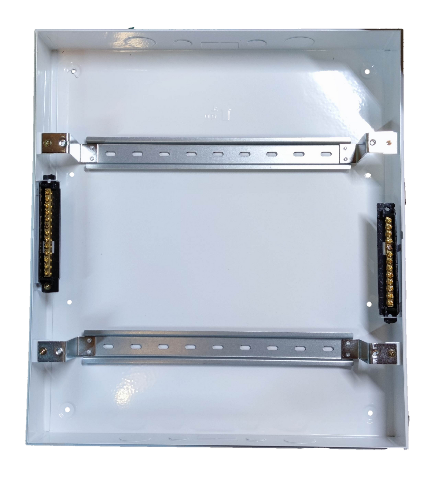 Panel Board 63A 1Pole Main with 35 Branches 1 Pole Miniature Circuit Breaker,  Distribution Box Metal Base with Himel Circuit Breakers and Bus Bar Metal Base ( ZY) Himel