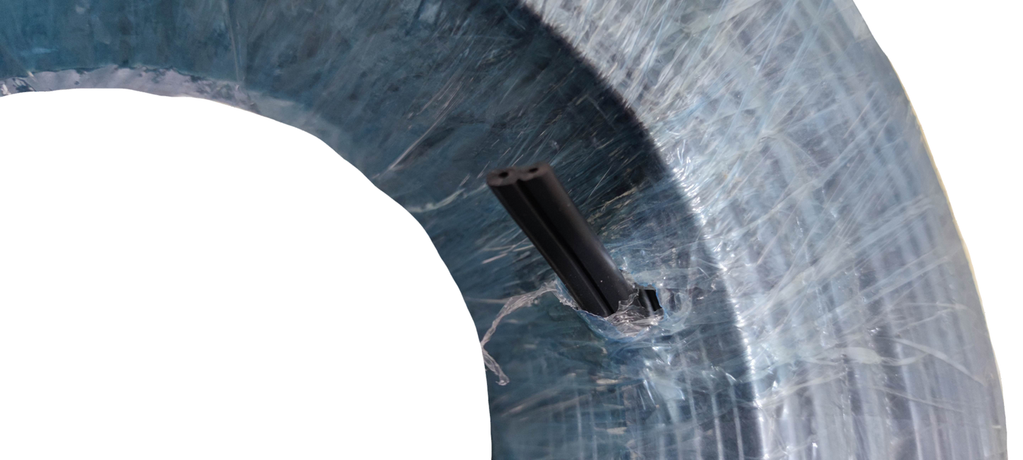 Philflex 14 AWG Flat Cord Black or White coiled wire for electrical and wiring applications