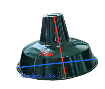 Amco 14 inch lamp cover with E40 socket and Arm, suitable for durable lighting installations