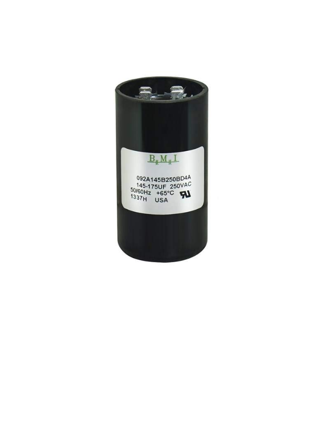 BMI 145-175 UF Motor Starting Capacitor for efficient motor performance and reliable electrical applications