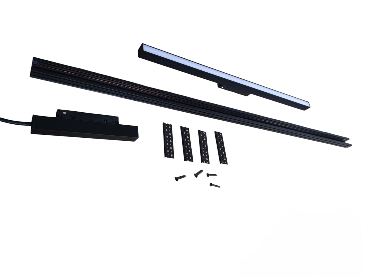 ILLUMIQ TERRA Magnetic Track Light 1 Meter 26mm with 1Pc 24W LED Flood Track Light 220V Daylight 6500K