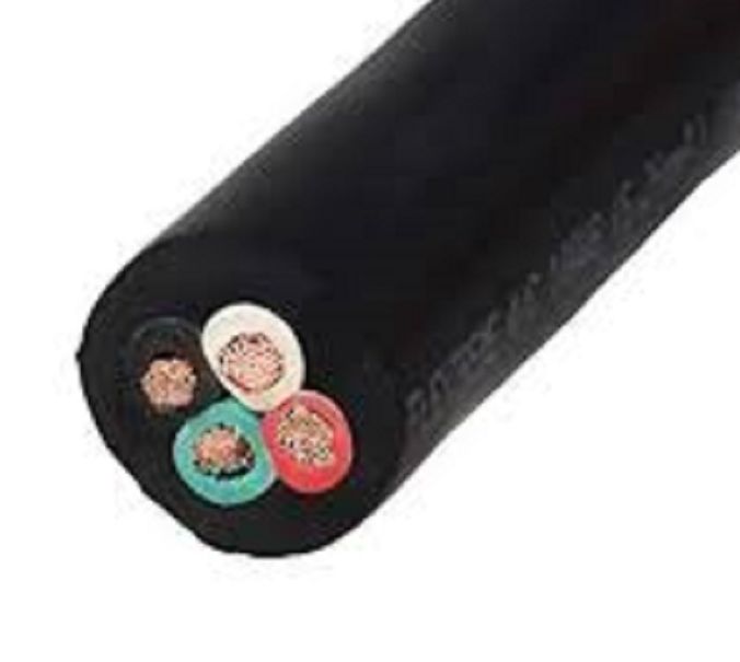 14mm 4 core royal cord - 1 Roll from Phelps Dodge with four color-coded copper wires for versatile electrical use