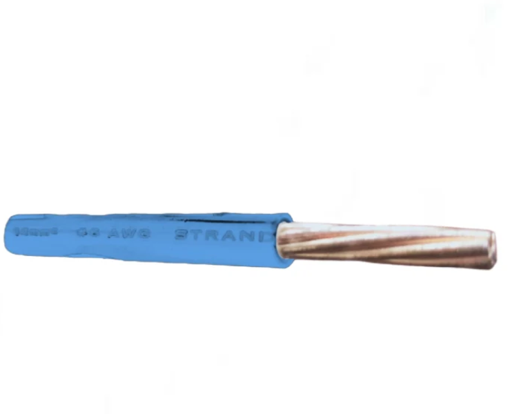 Duraflex 14mm THHN THWN Blue - Pre Cut Electrical Wire for reliable performance in various applications