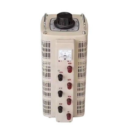 Wixim 15000W 3 Phase Variac 220V Input 0-250V adjustable transformer with control knobs and analog meter