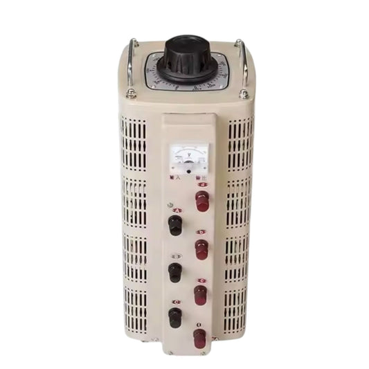 Wixim 15000W 3 Phase Variac 220V Input 0-250V adjustable transformer with control knobs and analog meter
