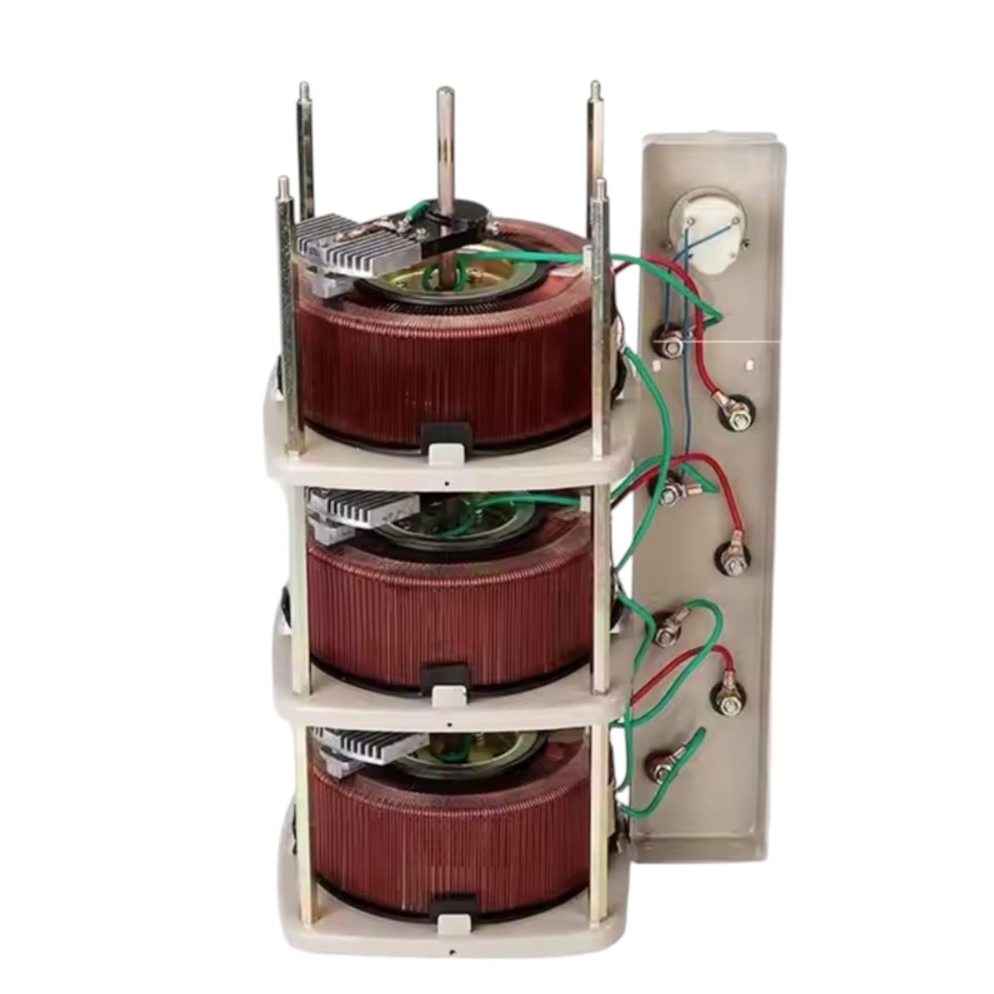 Wixim 15000W 3 Phase Variac 220V Input 0-250V transformer with three coils and wiring