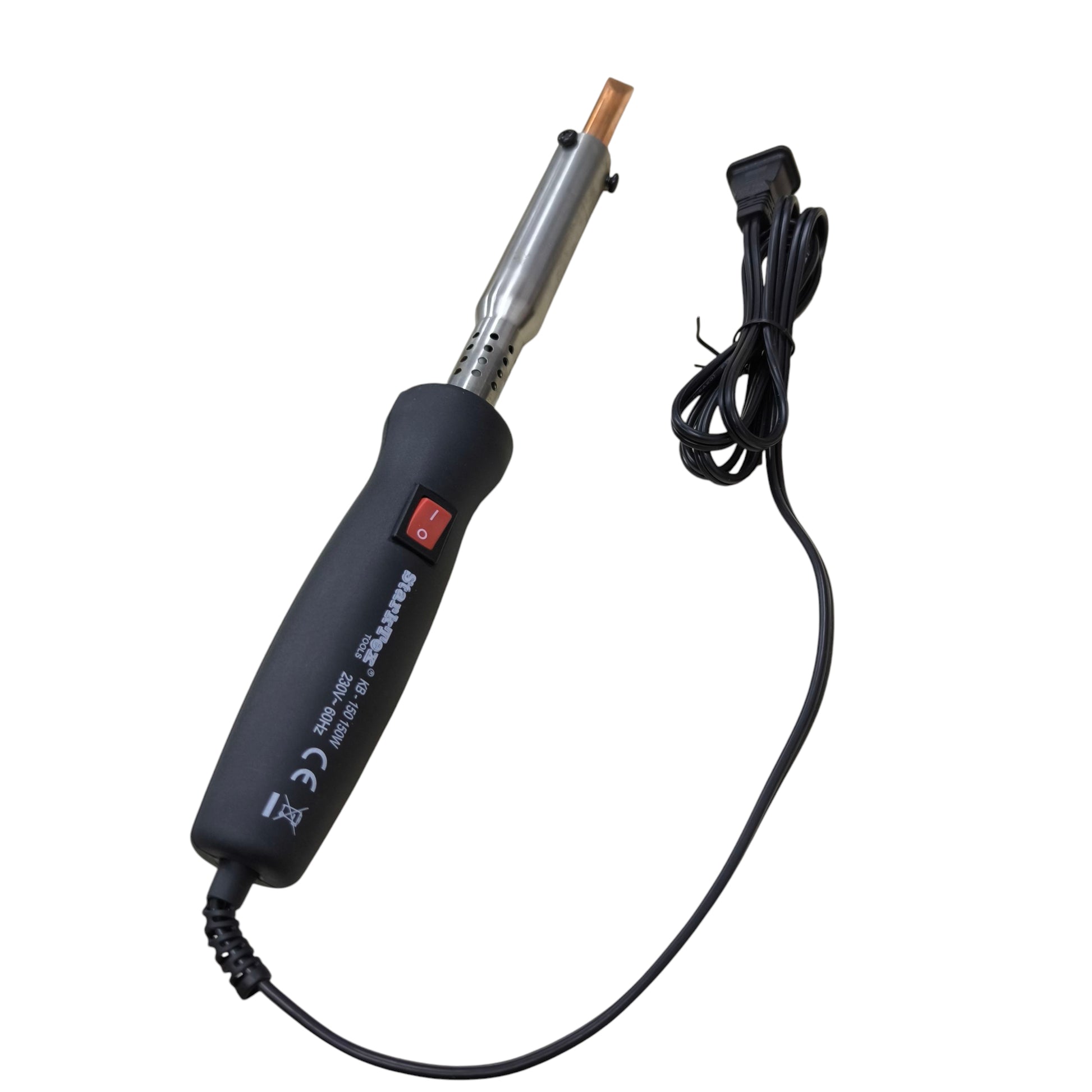 Starktex 150W Soldering Iron 220V with black handle and copper tip for precise soldering tasks