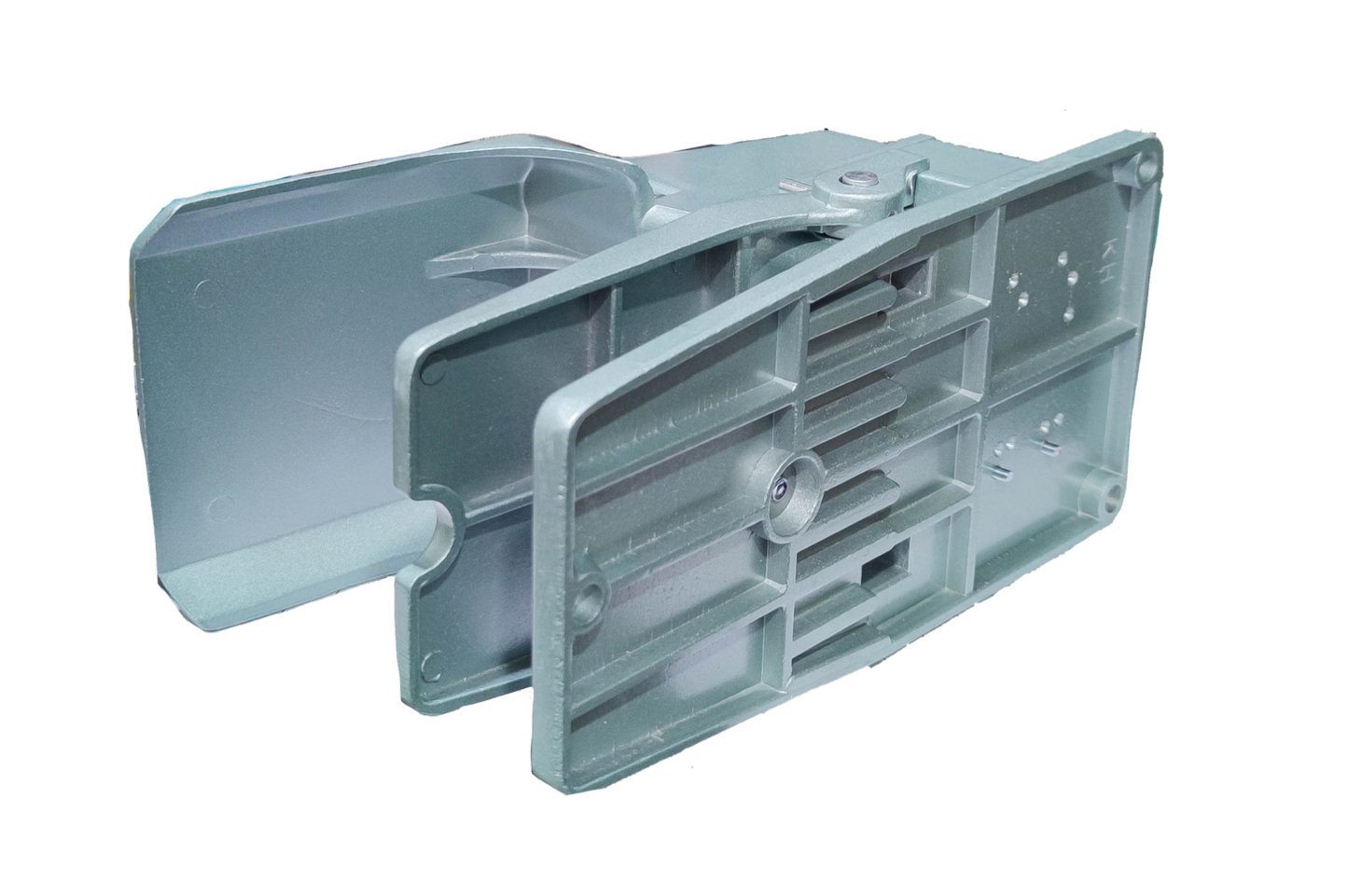 Auspicious 15A foot switch industrial grade in metallic silver for power control applications