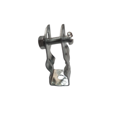 15mm electrical conduit clamp made of durable metal for secure cable management and installation