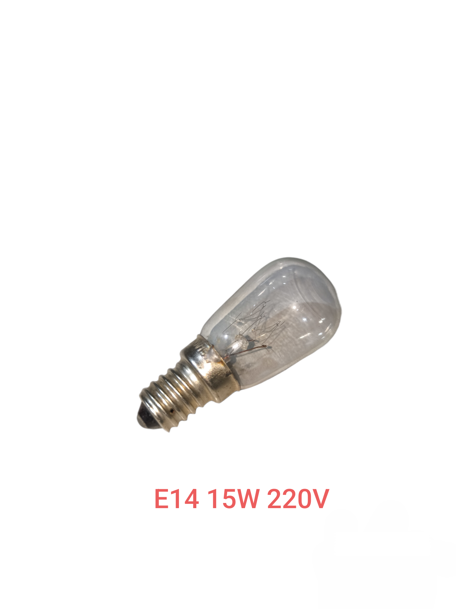 15W E14 pigmy bulb incandescent light bulb with clear glass and metal screw base