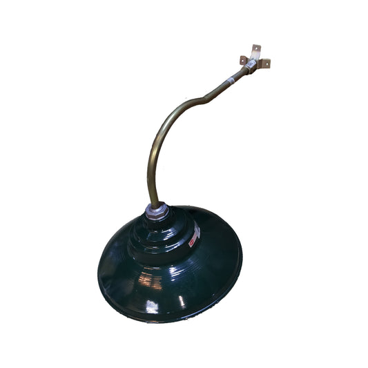 Amco 16 inch lamp cover with E40 socket in green, designed for lighting installations
