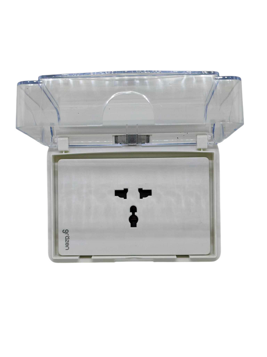 Grazen 16A 220V outdoor electrical socket cover designed for weatherproof protection