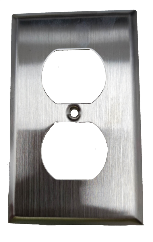 Eagle 2 Gang Stainless Plate for Eagle Classic Outlet