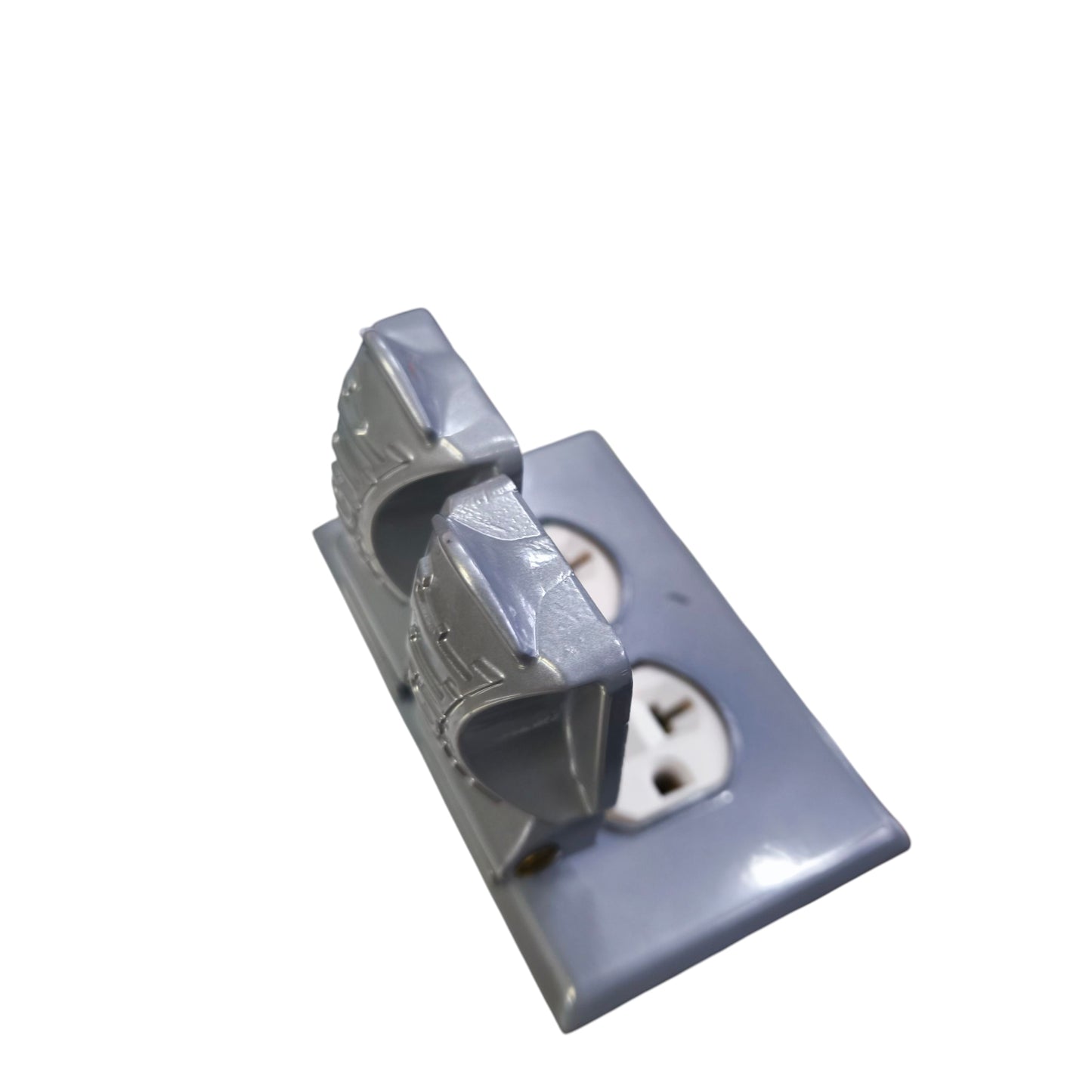 Eagle 2 Gang Weatherproof T-Slot Outlet 15A 250V CATS999 877-IC