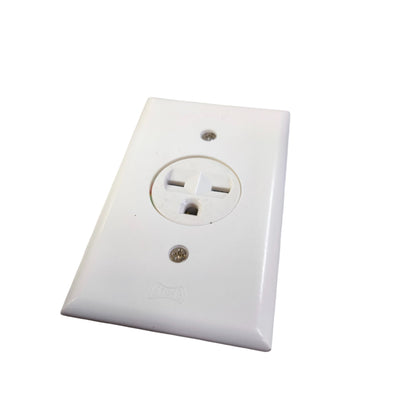 Eagle 1 Gang Tandem Outlet with Plate Cover 816-C 1131C