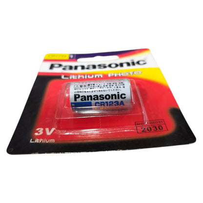 Panasonic Lithium Photo 3V CR123A Battery CR-123A/1BE