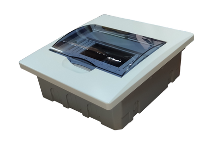 Omni 8 Ways Distribution Panel Box MDP-08PP Recessed Type Distribution Panel for Miniature Circuit Breaker