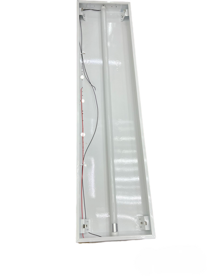 Denko ceiling light fixture compatible with 18W 220V T8 LED tube light 6500K in white