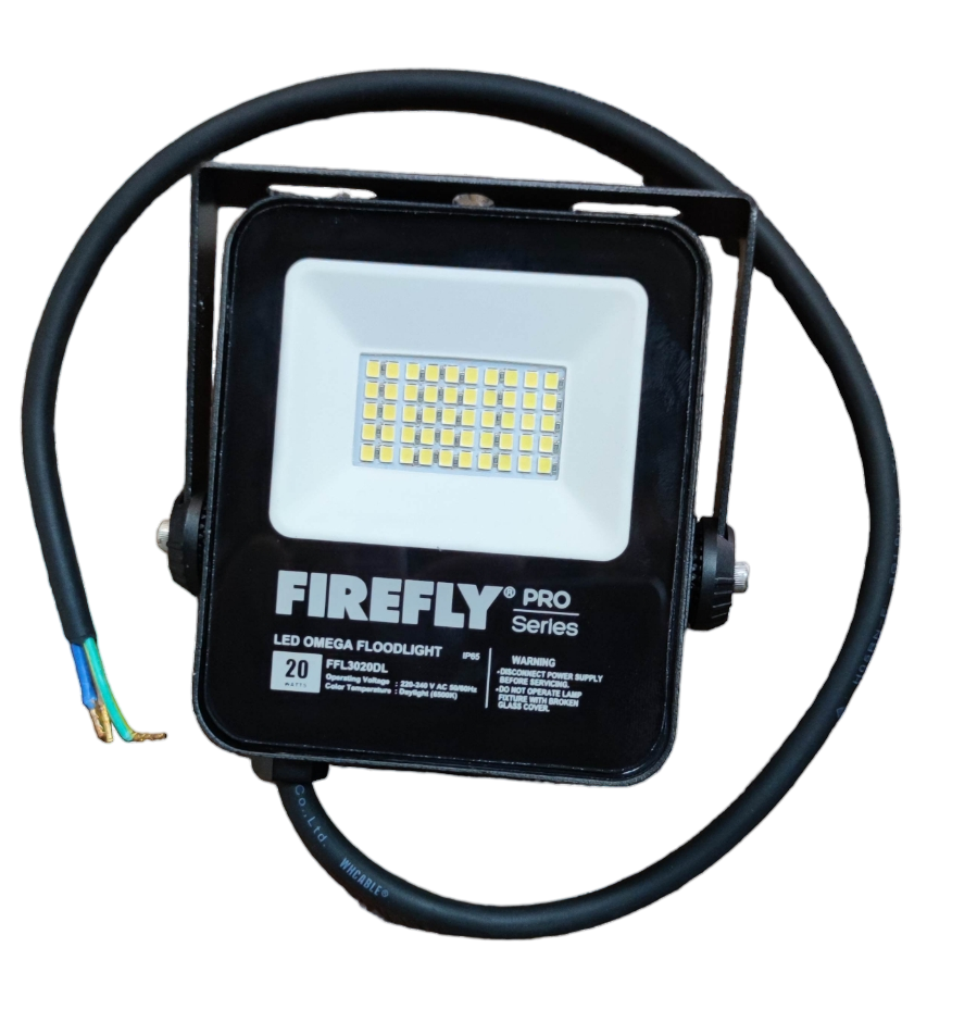 Firefly 20W LED Floodlight 220V Daylight 6500K FFL3020DL Omega Series Flood light