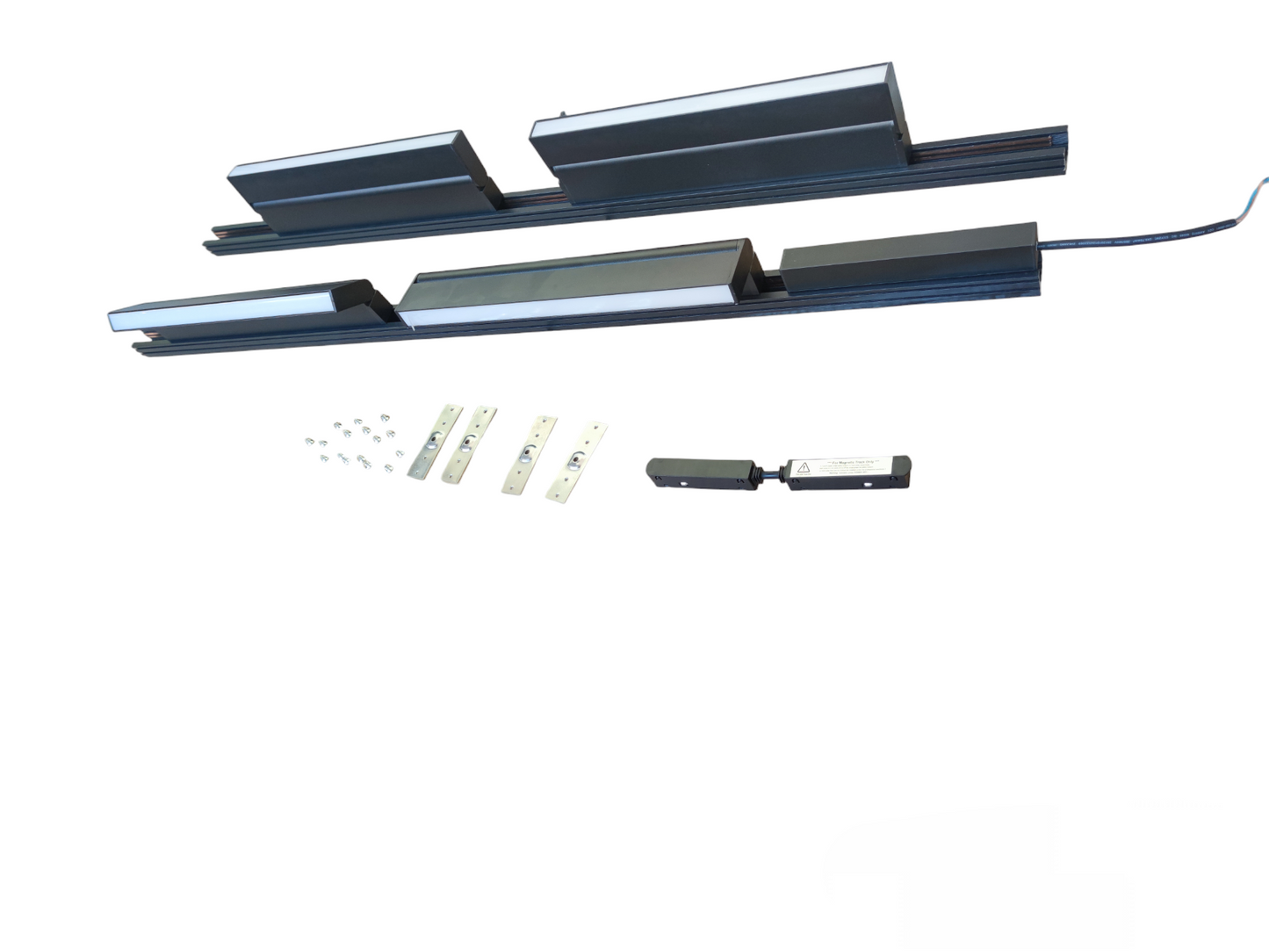 Magnetic Track Light 2 Meters 26mm with 4pcs 18W LED Foldable Flood Track Light 220V Warm White 3000K ( ILLUMIQ TERRA)