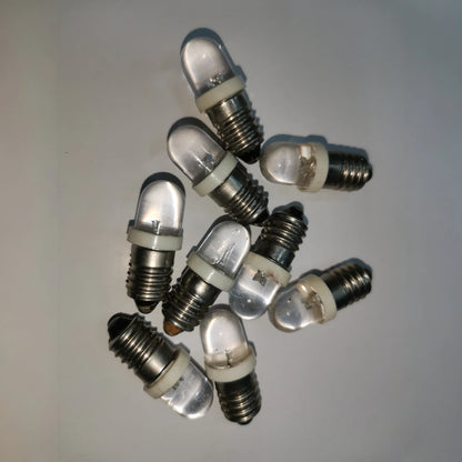 1W LED Pilot Light E10 440V Indicator Bulb Pilot Lamp 6500K Daylight DLED-E10/440V
