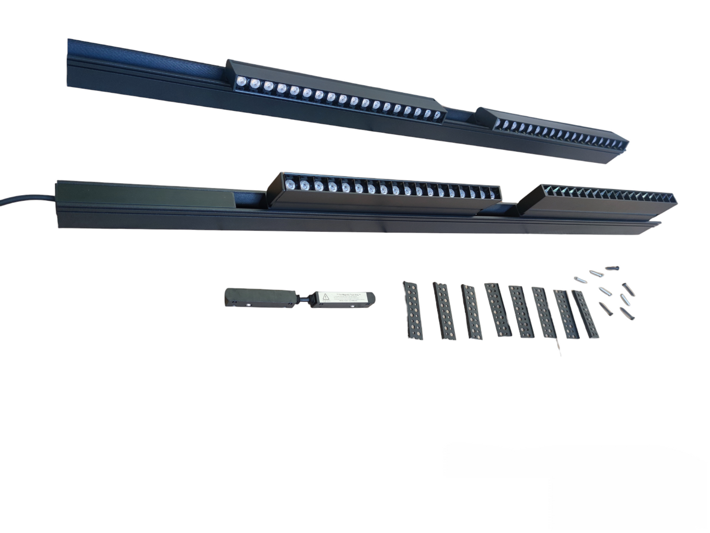 Magnetic Track Light 2 Meters 50mm with 4pcs 18W LED Foldable Grille Track Light 220V Cool White 4000K ( ILLUMIQ TERRA)