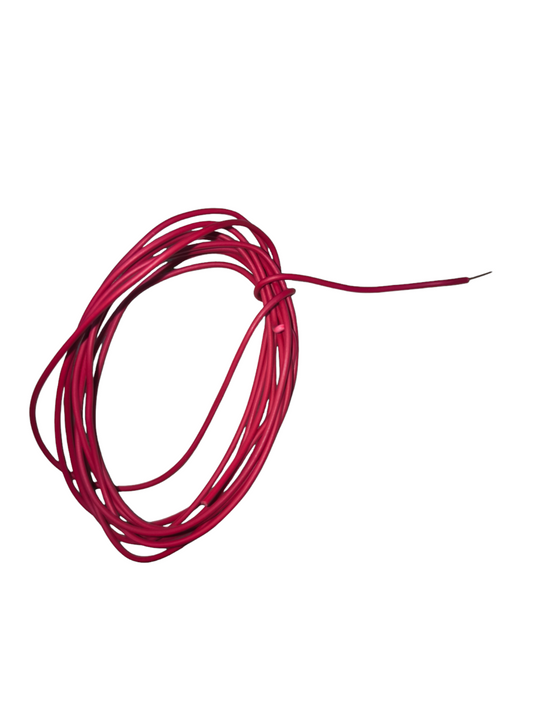 Hook Up Wire Solid Per Meter AWG 22 Available In Red and Black