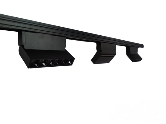 ILLUMIQ TERRA Magnetic Track Light 1 Meter 26mm with 3pcs 6W LED Foldable Grille Track Light Daylight 6500K 220V