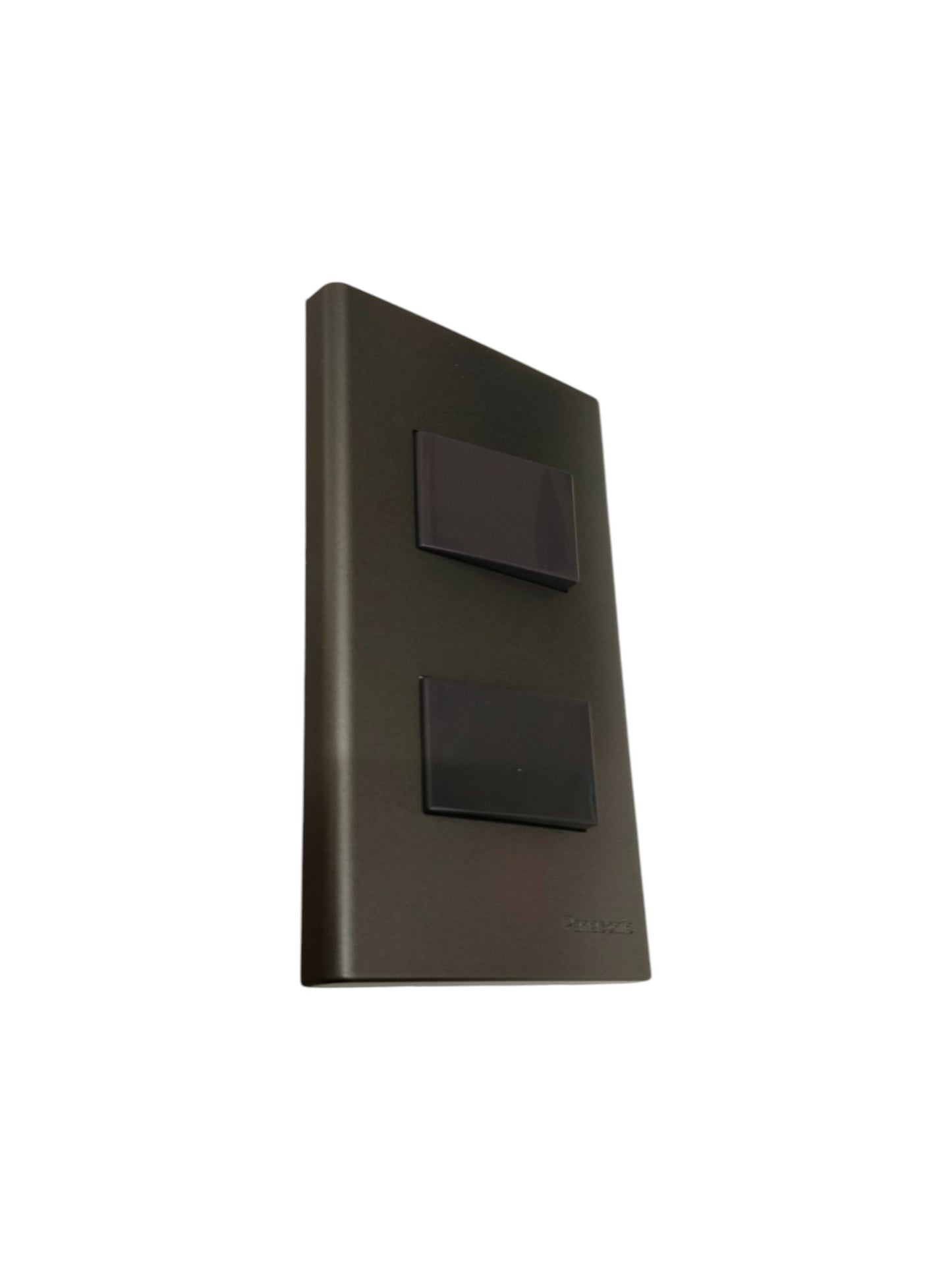 Panasonic 2 Gang 3 Way Switch 16A 250V with Plate Cover Metallic Gray WEG6802MH-1/2XWEG5002HK-5