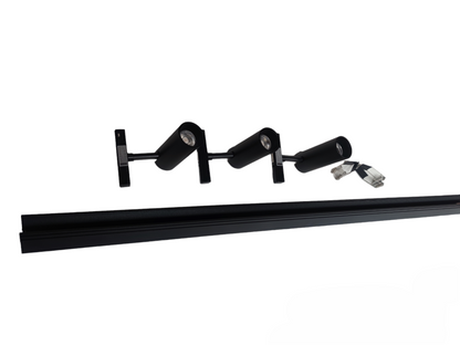 ILLUMIQ TERRA LED Magnetic Track Light 1 Meter 50mm with 3pcs 12W LED Spot Track Light Cool White 4000K 220V