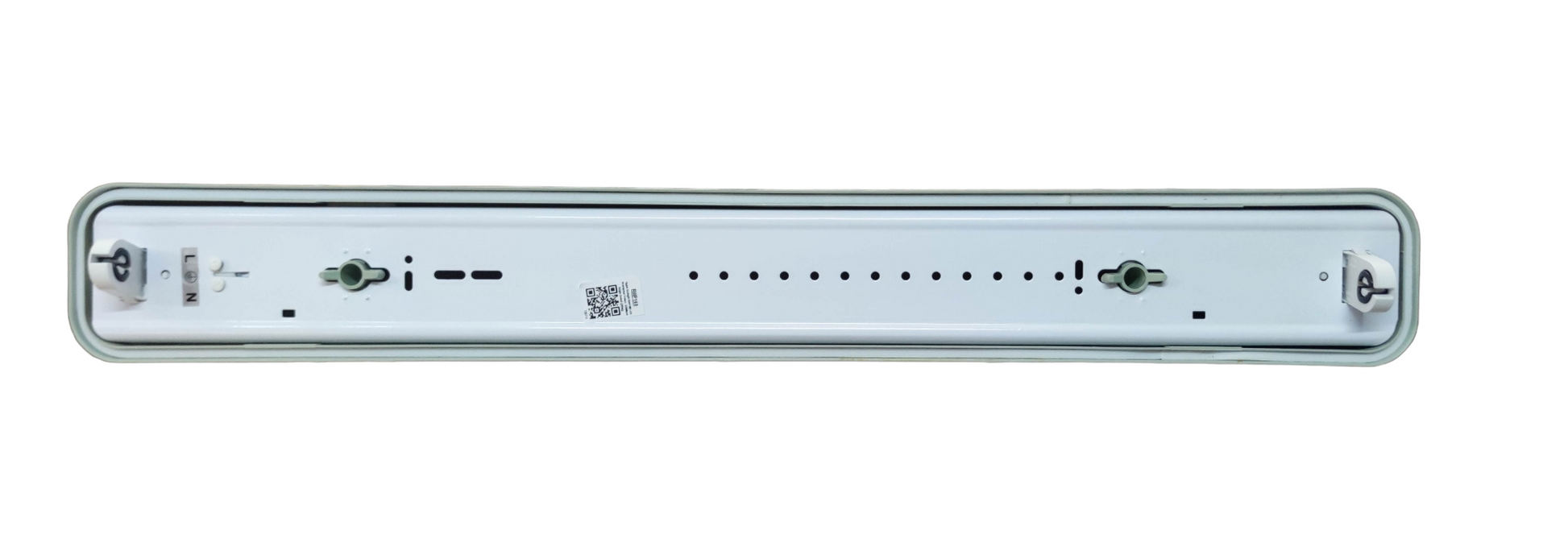 Opple 1x8W T8 fluorescent tube fixture designed for efficient lighting installation