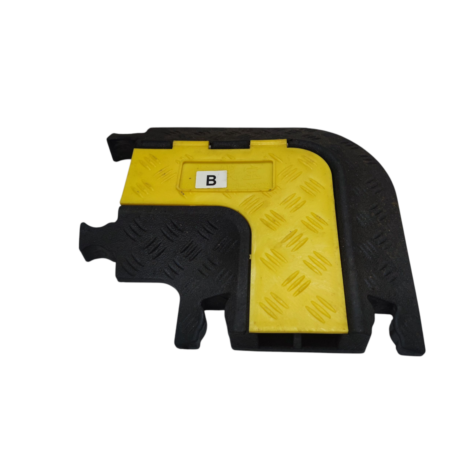 BFT 2 channel cable ramp protector with a textured surface for safe cable management