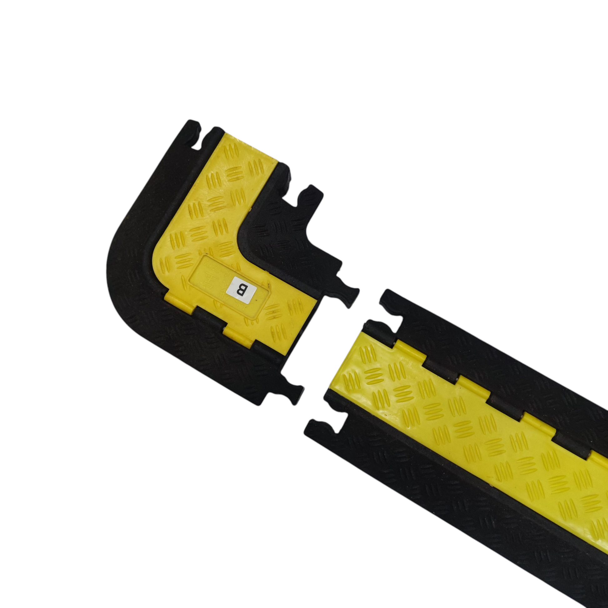 BFT 2 channel cable ramp protector designed for safe cable management and vehicle traffic