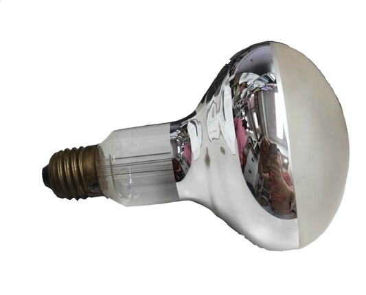 VIR 200W reflector bulb E27 220V with a shiny reflective surface for bright lighting