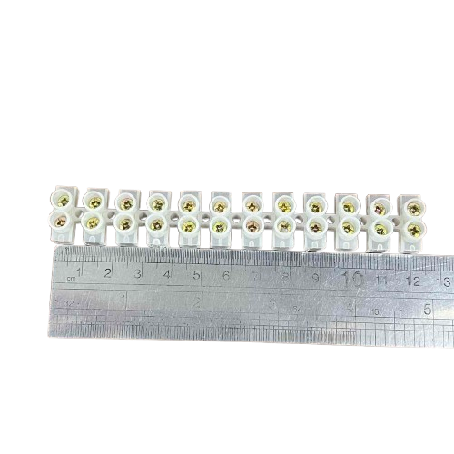 20A 12 Pairs PVC Terminal Block for safe electrical connections and easy wire management
