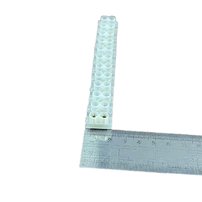 20A 12 Pairs PVC Terminal Block for secure electrical connections and easy installation