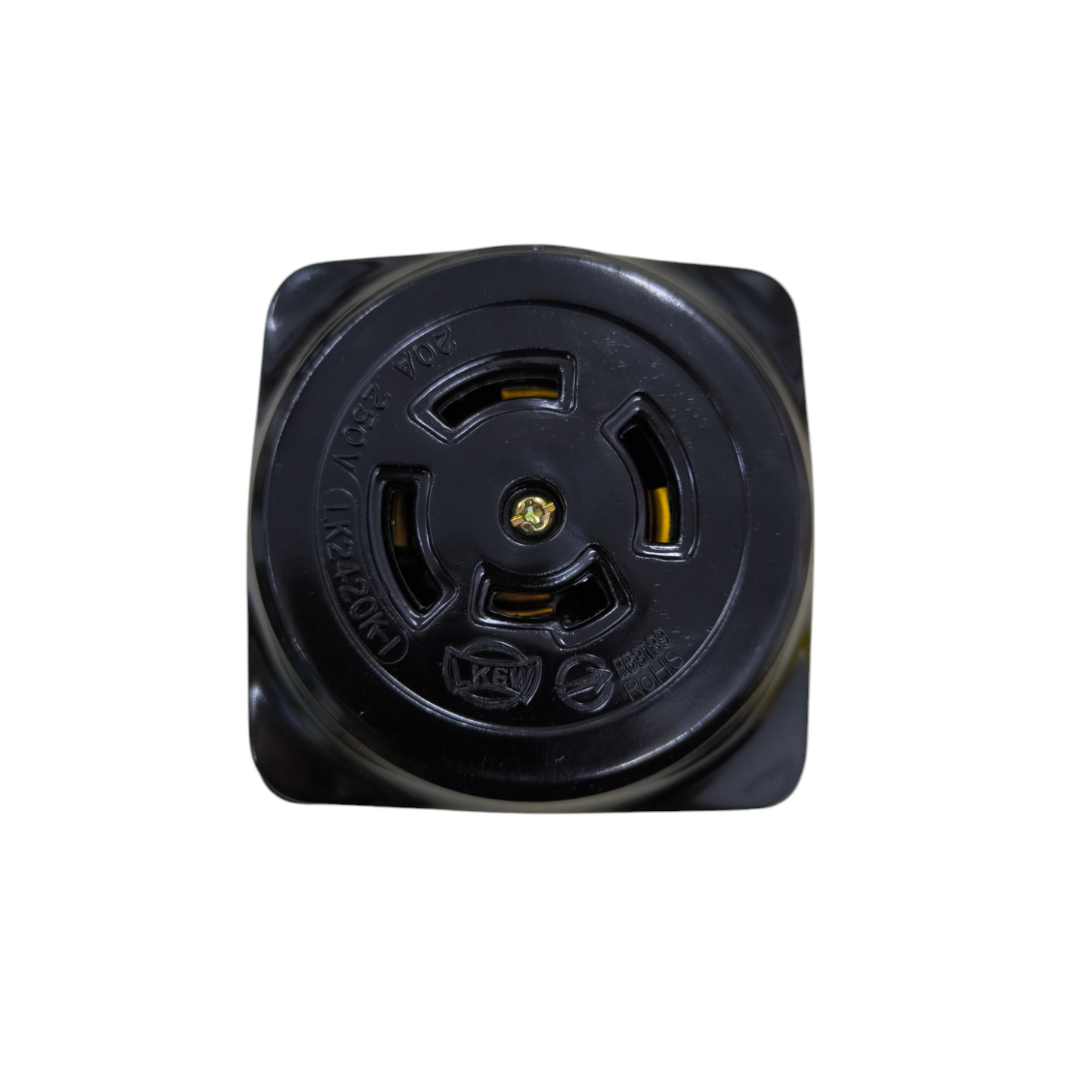 Grippes 20A twist lock outlet 220V Surface Type for secure electrical connections