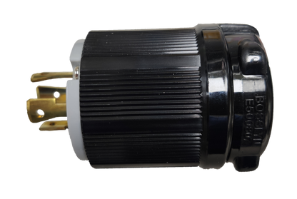 Grippes 20A twist lock plug NEMA L15-20 designed for secure electrical connections