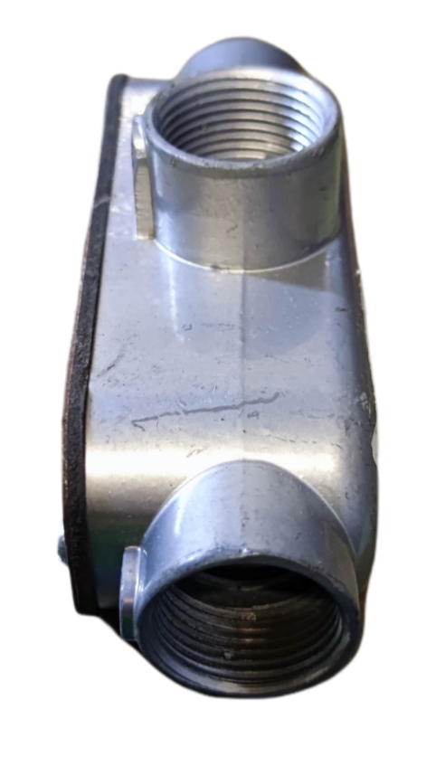 Local vendor 20mm Metal Tee Conduit electrical part with threaded metal connectors