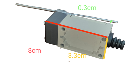 Omron Limit Switch with Metal Rod 5A 250VAC