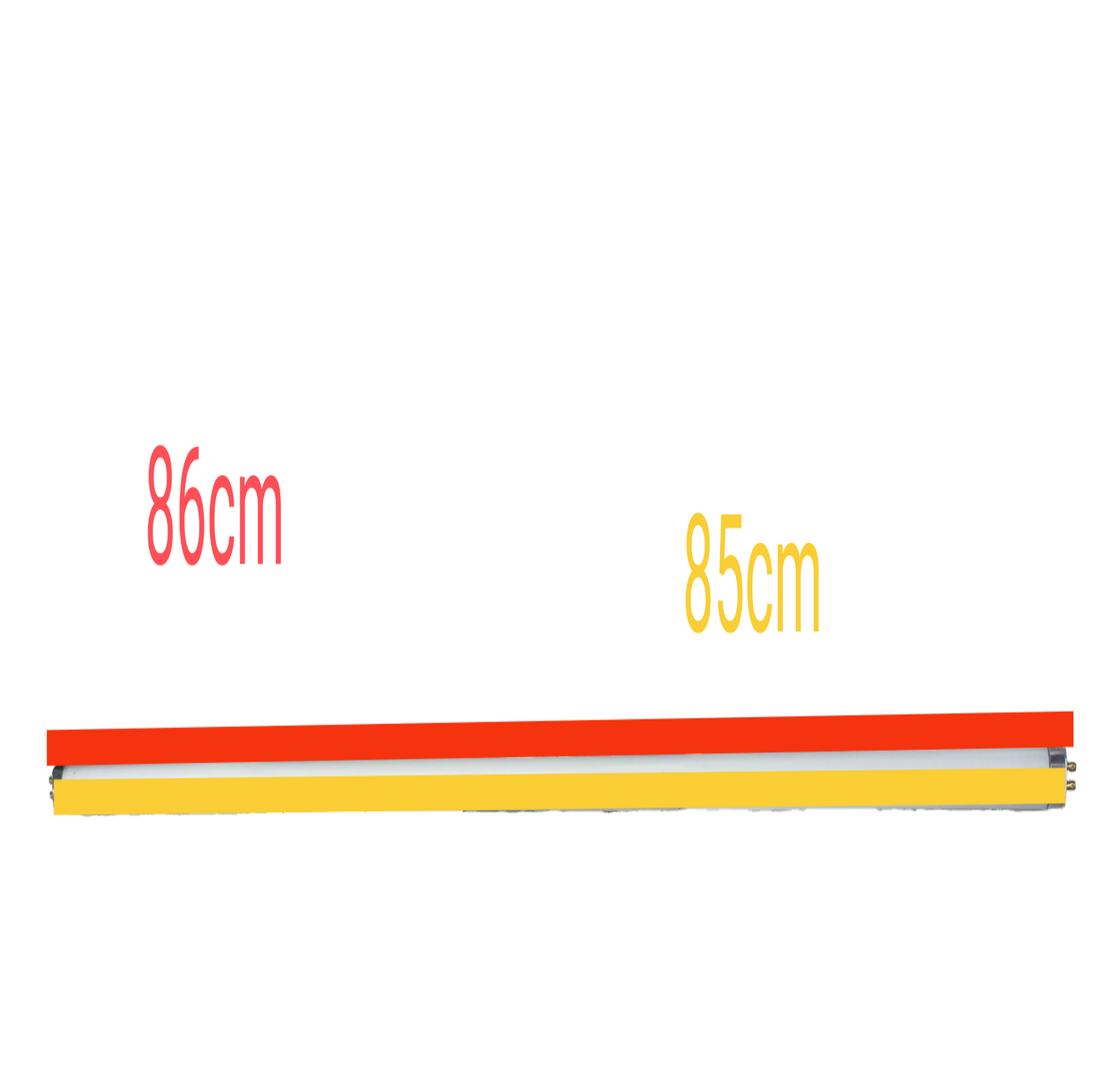 Tokina 21W T5 fluorescent daylight bulb showcasing its length and design for optimal lighting