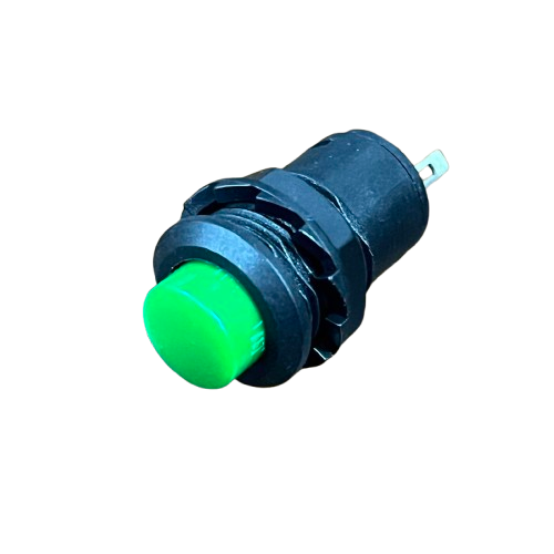 220V Green Push Lock Normally Open Switch for easy circuit control and reliable operation