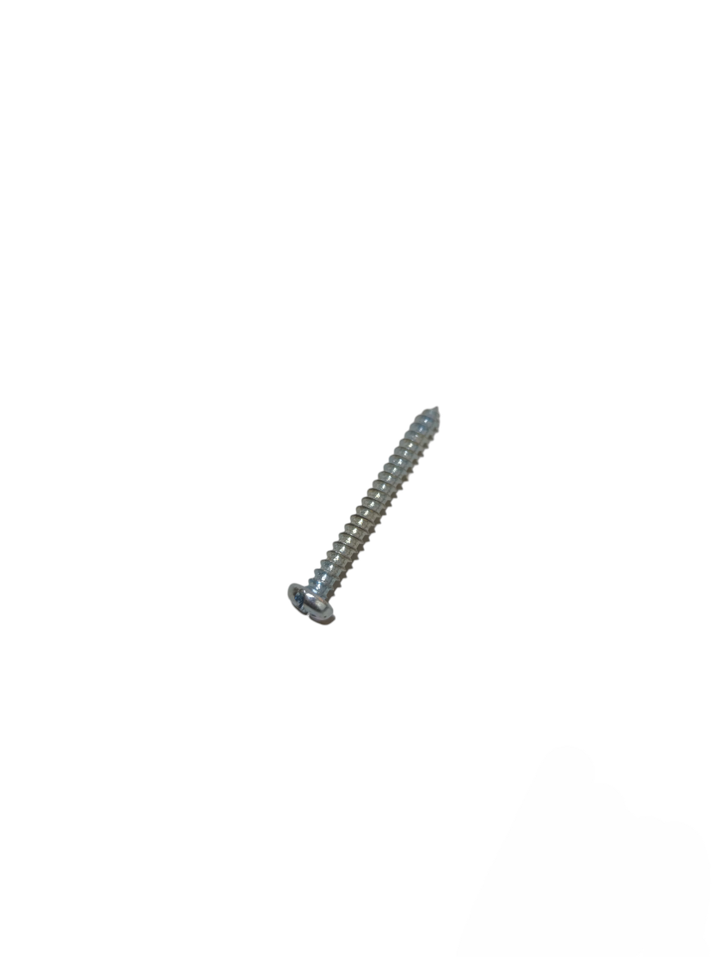 Chrome Wood Screw available in 2 Sizes 3.9cm or 2.7cm length