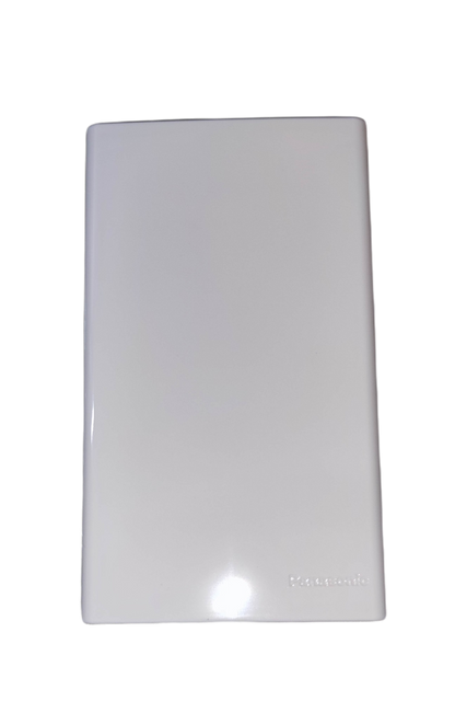 Panasonic Blank Plate Wide Series , Blank Plate Cover, Utility Box Cover, Switch Cover WEG6891W-1