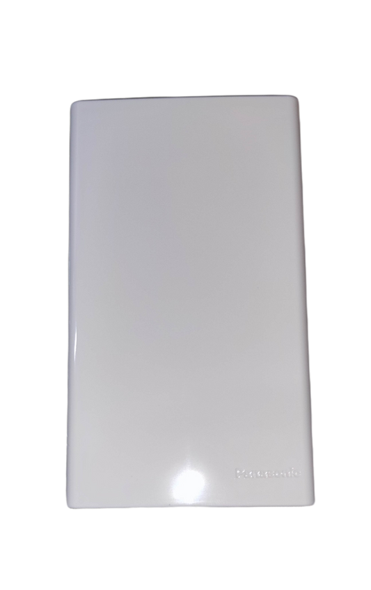 Panasonic Blank Plate Wide Series , Blank Plate Cover, Utility Box Cover, Switch Cover WEG6891W-1