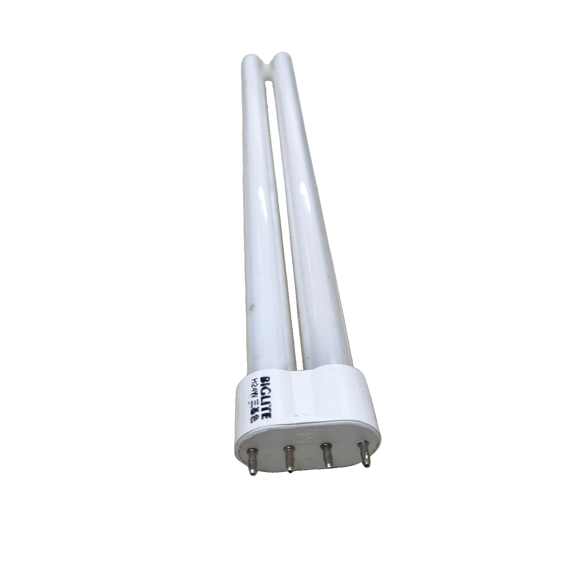 Yu Guang 24W PLL fluorescent tube 4 pins with a sleek white design for compact lighting solutions