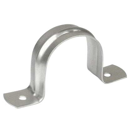 Durable 25mm 2 hole pipe strap bracket for secure pipe support and installation