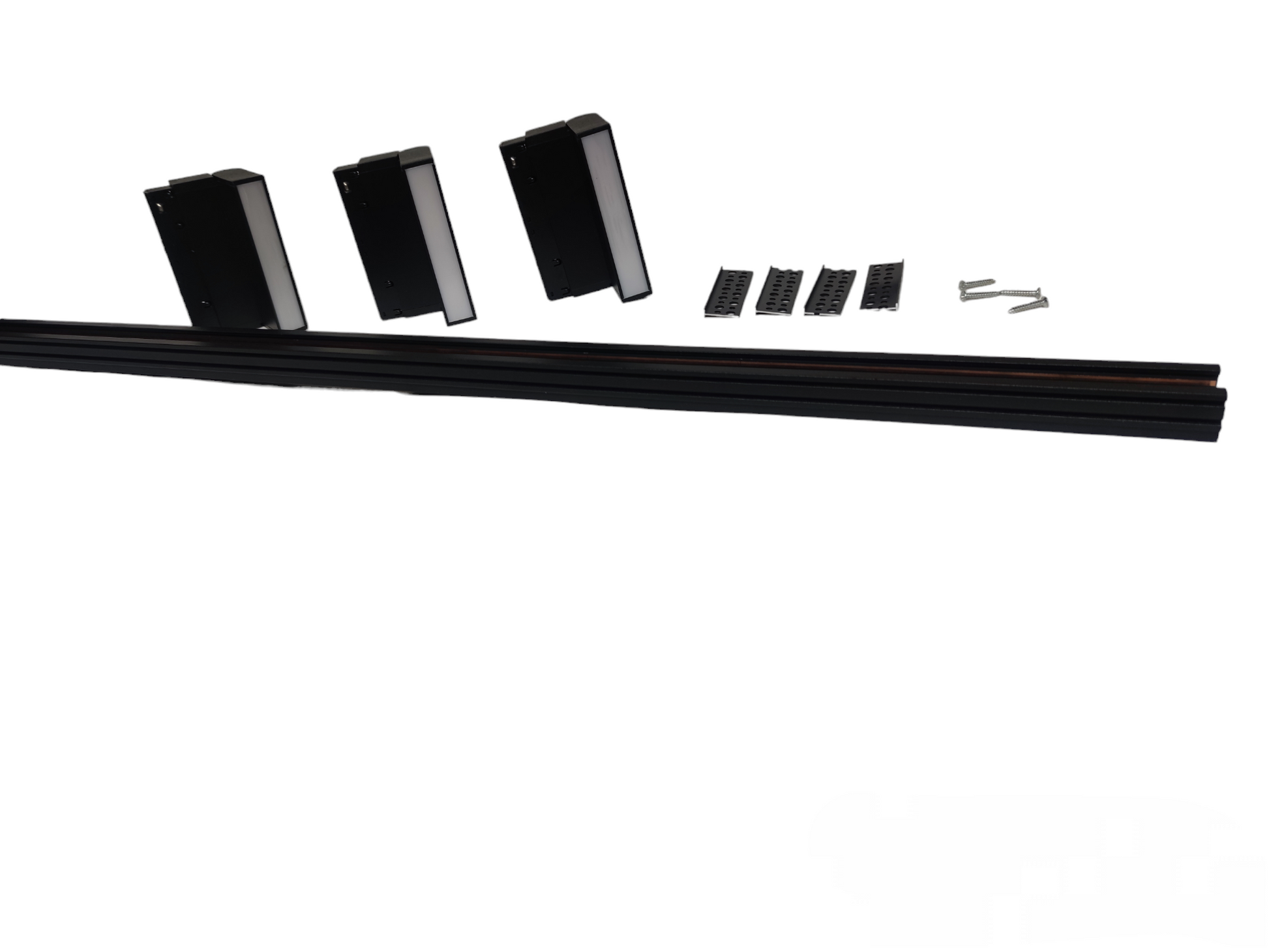 ILLUMIQ TERRA 26mm LED track light for industrial use with mounting accessories included